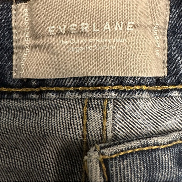 Everlane The Curvy Cheeky Jean Dark Wash Denim Size 31 - Picture 4 of 10